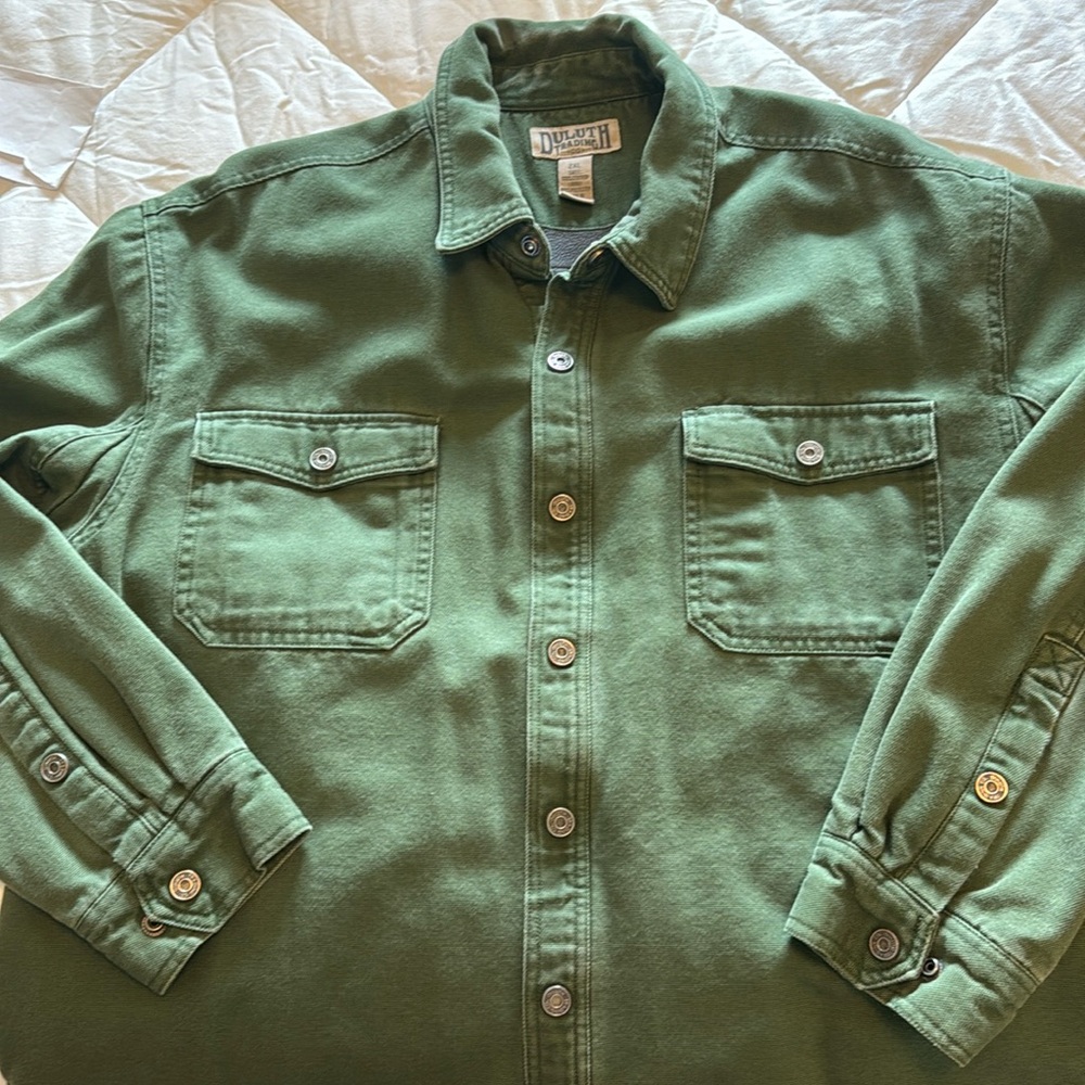 Duluth Trading Men’s 2XL Lined Shirt